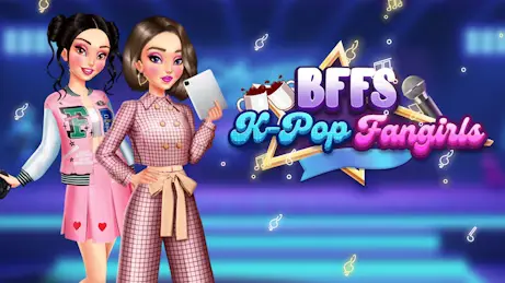 Play poki games - BFFs K-Pop Fangirls