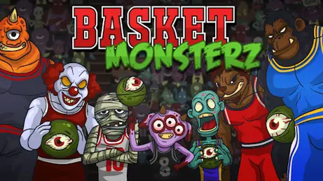 Play poki games - Basket Monsterz
