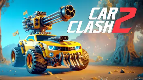 Play poki games - Car Clash 2