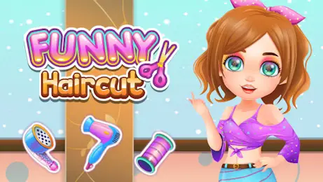 Play poki games - Funny HairCut